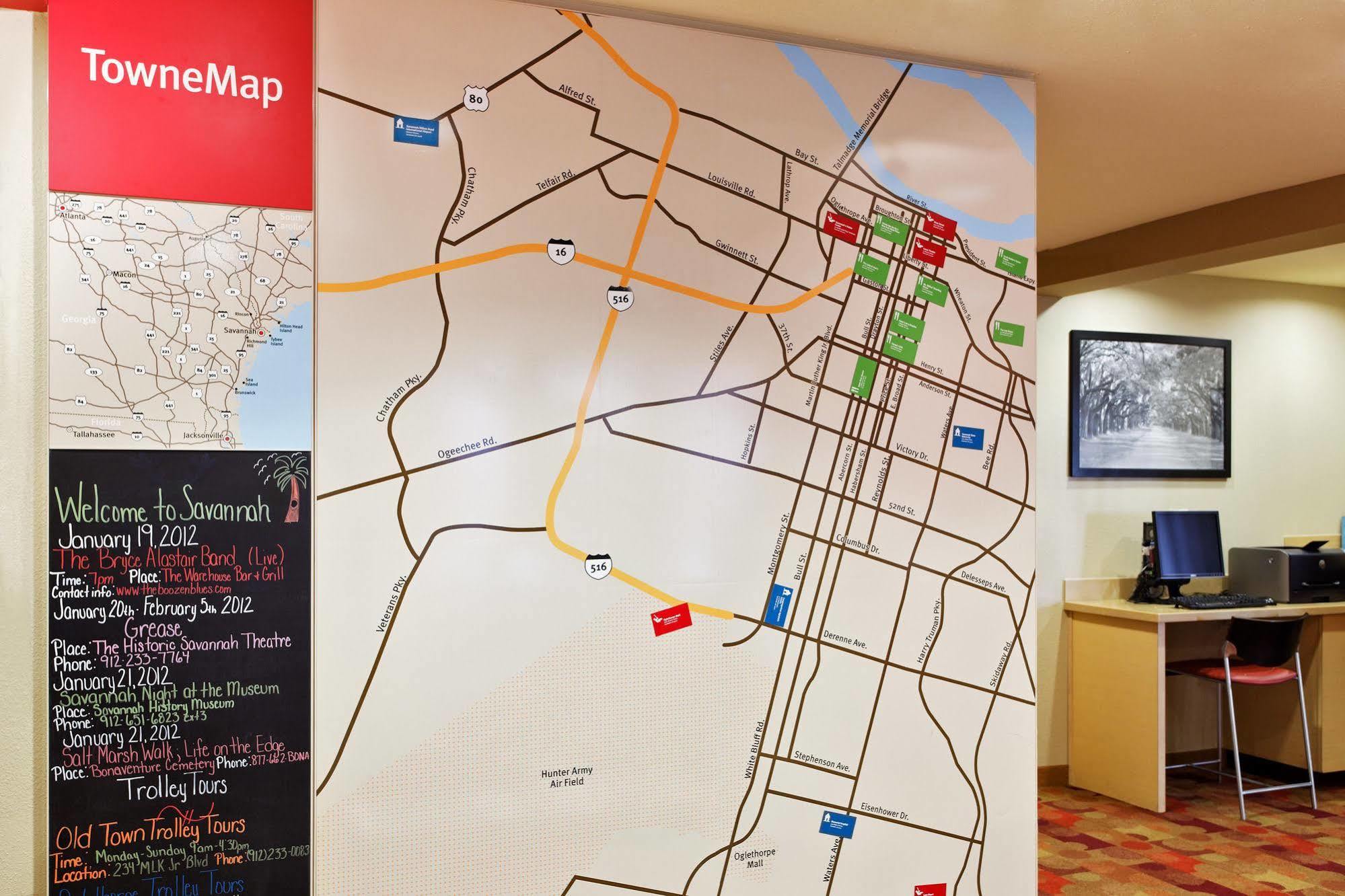 TownePlace Suites Savannah Midtown Bagian luar foto